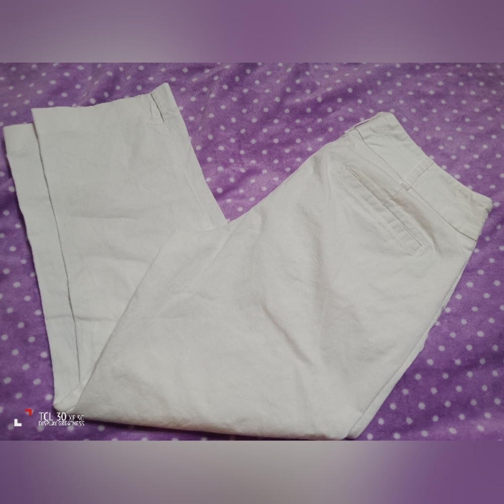 7th Ave new york white pants